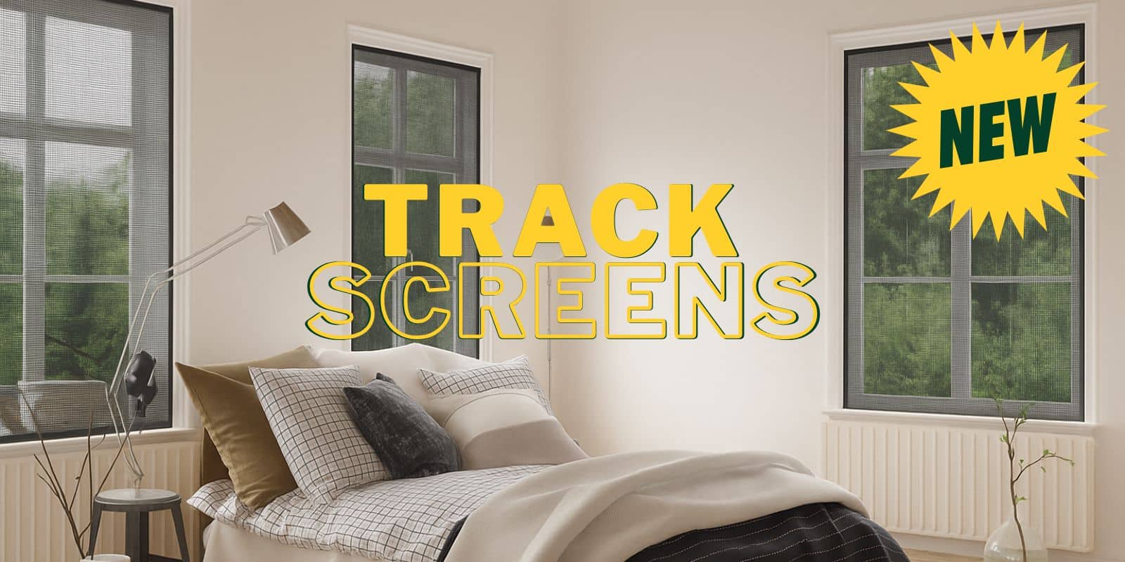 flyscreens in bedroom windows