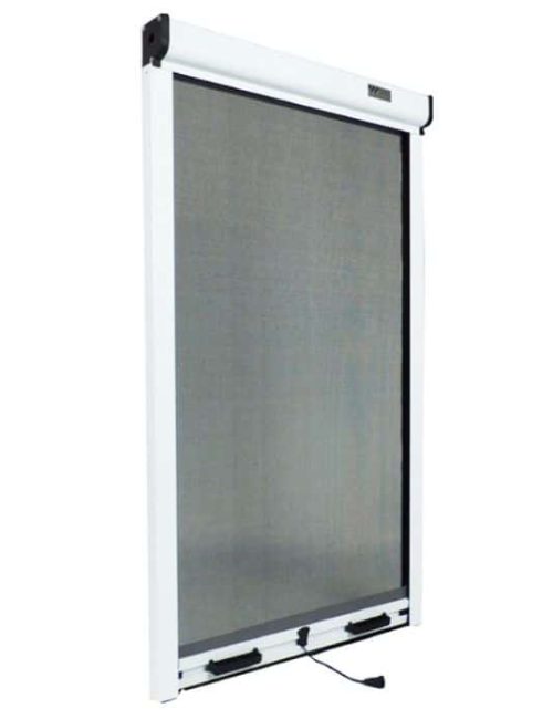 retractable window on down position perspective view